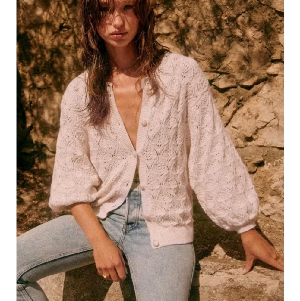 Sezane Anahi Cardigan - Picture 2 of 6